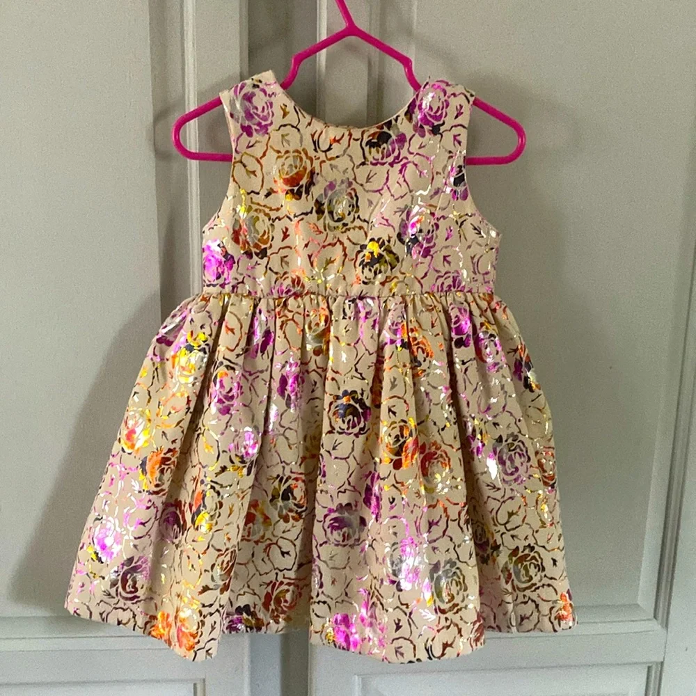 Popatu Floral Tulle Dress NWT
